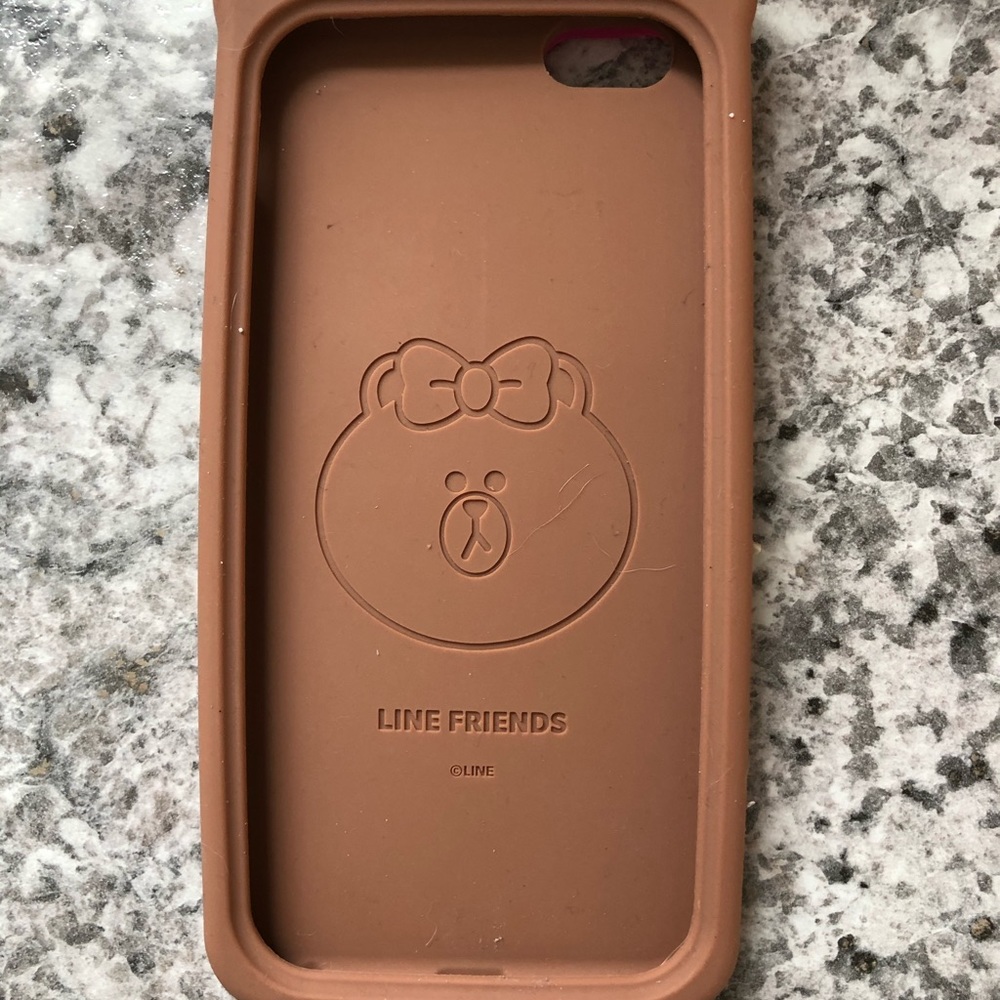 Line friends iPhone 6+ silicone phone case - Picture 2 of 2